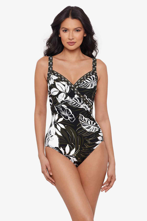 MiracleSuit Elle Dorado Sanibel One Piece Swimsuit DD-Cup